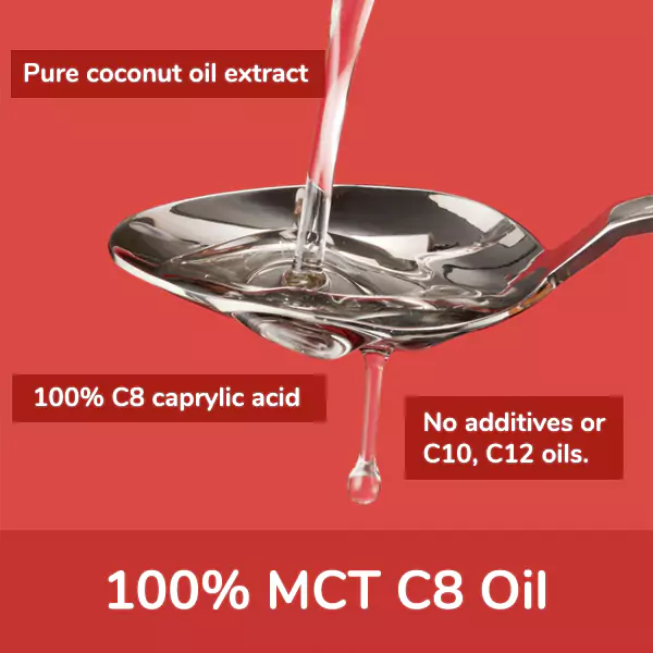 Braineffect MCT C8 Oil - 1L - image 2