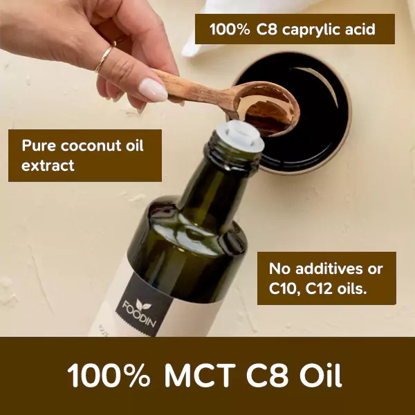 Foodin MCT C8 Oil - 500ml - image 3