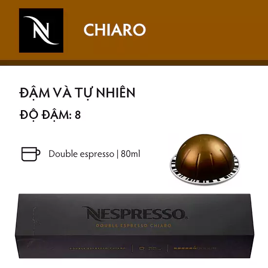 Double Espresso Chiaro, Double Shot Espresso