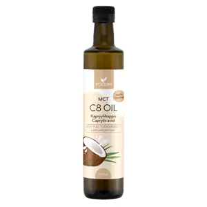 Foodin MCT C8 Oil - 500ml, Dầu cho chế độ dinh dưỡng Keto và cà phê Bulletproof, 