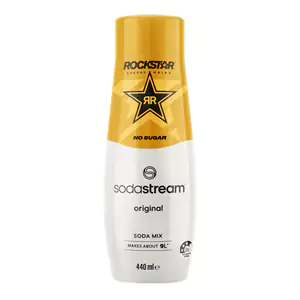Rockstar syrup, Rockstar no sugar energy drink syrup, Sodastream machine or accessory